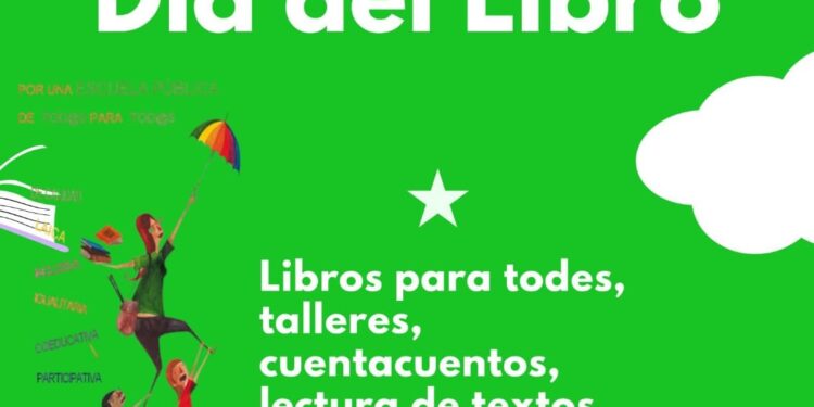 La Plataforma en Defensa de la Educación Pública celebra este domingo el ‘Día del libro’ ofreciendo ejemplares gratuitos