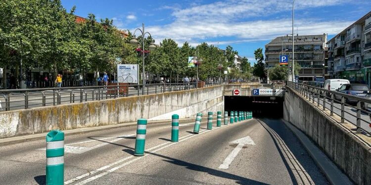 Las obras de mantenimiento del túnel bajo la Gran Vía de Majadahonda comenzarán este lunes