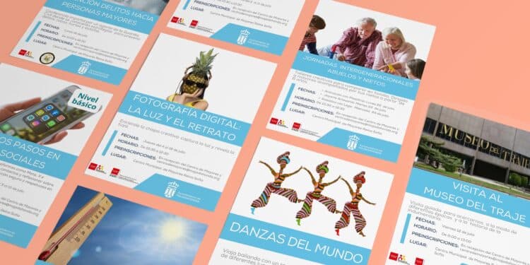 Baile, excursiones, visitas culturales y un taller intergeneracional de robótica, entre las propuestas de verano para los mayores de Majadahonda