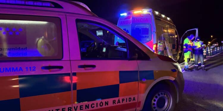 Un ciclista en estado crítico tras ser atropellado en la M-505 en Las Rozas