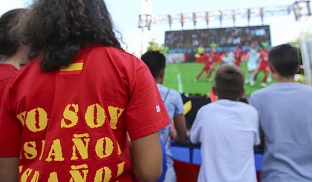 Pantallas gigantes en los municipios de la zona para ver la final de la Eurocopa