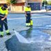 Así es el nuevo sistema de fregado las calles de Majadahonda