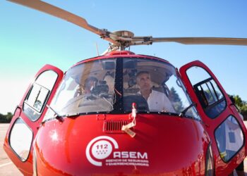 La Comunidad invierte casi medio millón de euros en la ampliación del helipuerto del parque de bomberos de Las Rozas