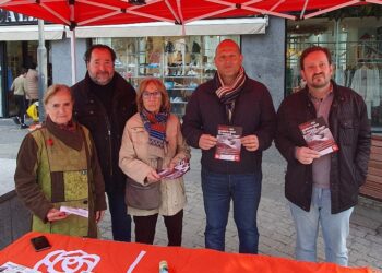 Campaña de recogida de firmas del PSOE para pedir soluciones para la sanidad pública