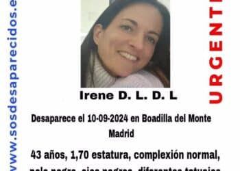 Buscan a una mujer de 43 años desaparecida en Boadilla