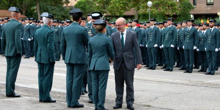 Más de 500 agentes de la Guardia Civil en prácticas se incorporan en la Comunidad de Madrid