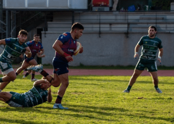 Festival de ensayos de los Rhinos frente al Jaén Rugby Club
