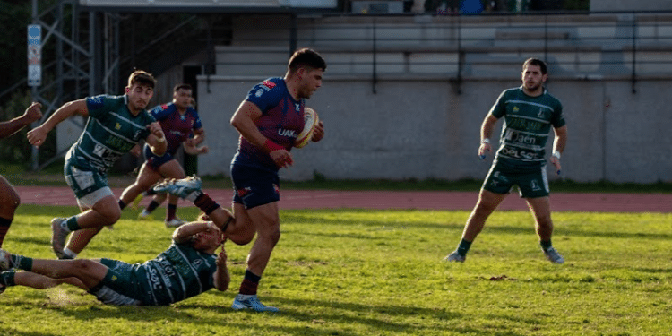 Festival de ensayos de los Rhinos frente al Jaén Rugby Club