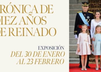 Pozuelo de Alarcón conmemora la primera década de reinado del rey Felipe VI con una muestra fotográfica