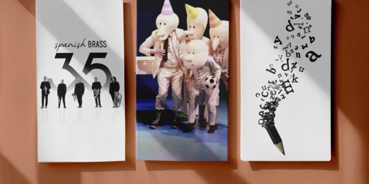 Majadahonda celebra el Día Mundial de la Poesía y el 35º aniversario del quinteto ‘Spanish brass’