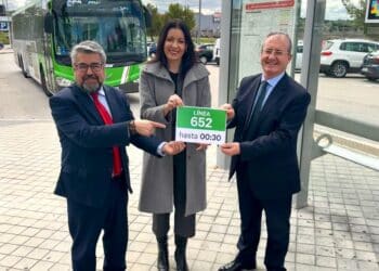 Ampliado del horario nocturno de la línea de autobús 652 que conecta Majadahonda con el Gran Plaza 2