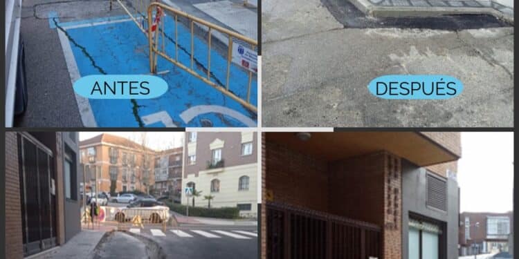 Majadahonda invierte más de 168.000 € para la mejora de la accesibilidad de varias vías y paseos