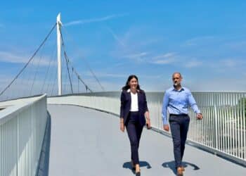 Majadahonda abre al público una muy esperada pasarela peatonal de Roza Martín