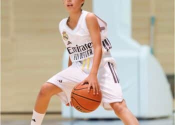 Jaime Amaya Malapote, base de baloncesto criado en el CB Majadahonda, ahora en el Real Madrid y convocado por la selección española