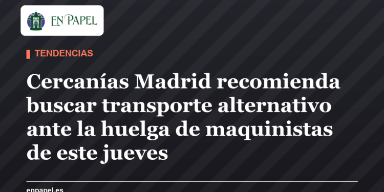 Cercanías Madrid tren